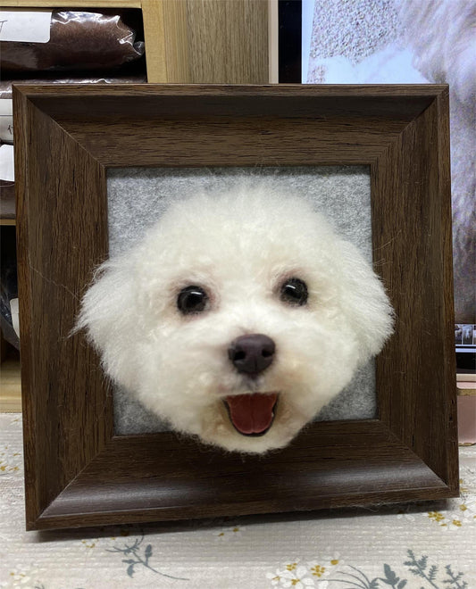 Dog head portrait